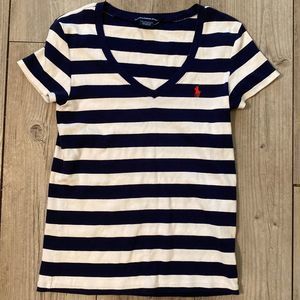 Ralph Lauren Polo Striped Tee Size Large
